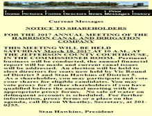 Tablet Screenshot of harrisoncanal.org